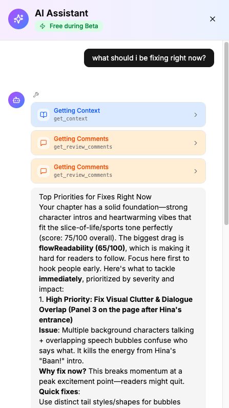 Get guidance anytime and improve your score